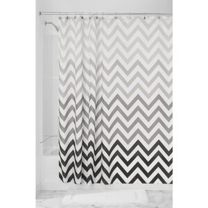 Ombre Chevron Shower Curtain