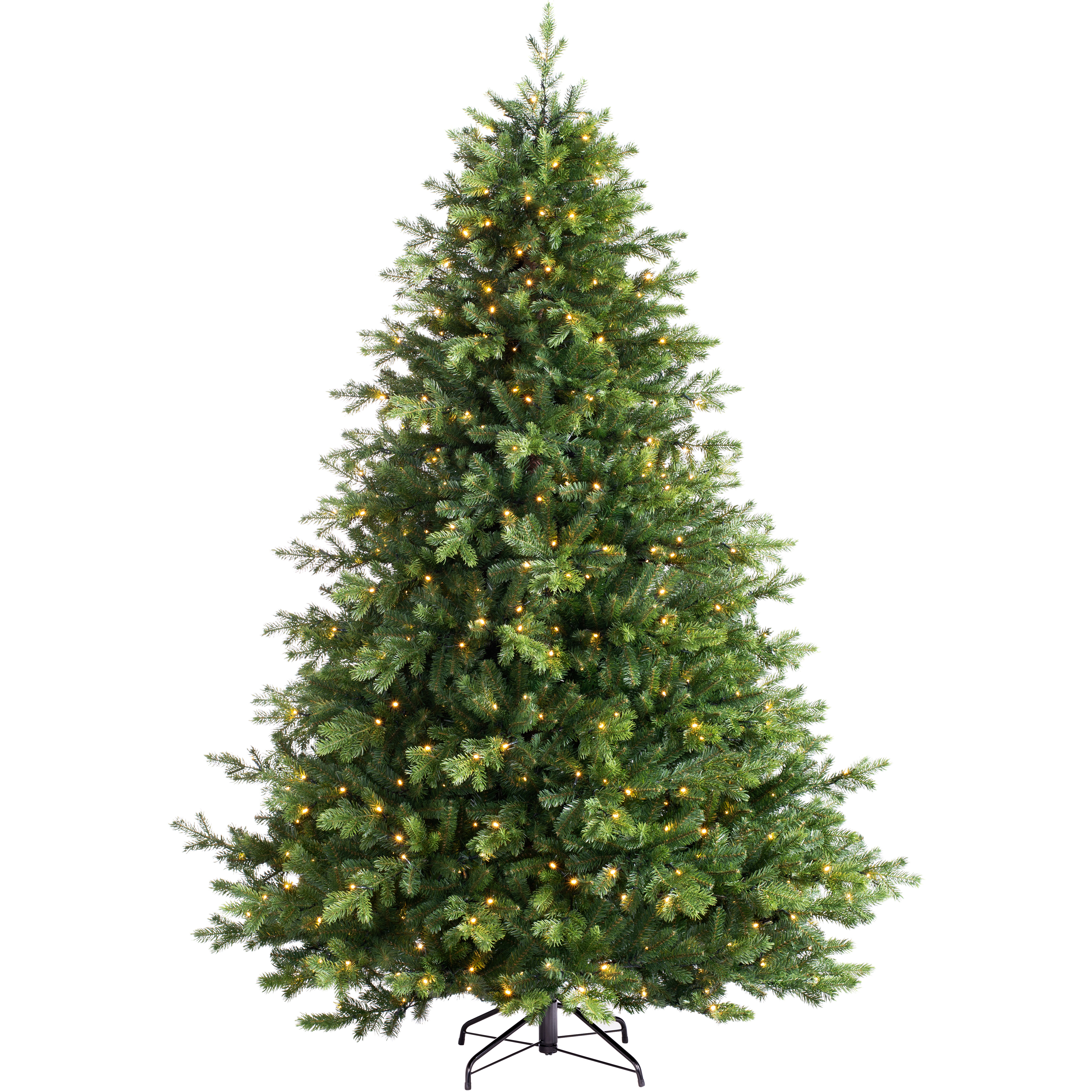 The Seasonal Aisle Pre-Lit Balsam 8Ft Green Fir Artificial Christmas Tree With 800 Warm White Lights With Stand & Reviews | Wayfair.co.uk