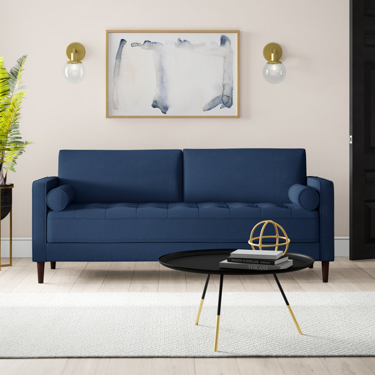 Mercury Row Garren 75 6 Square Arm Sofa Reviews Wayfair