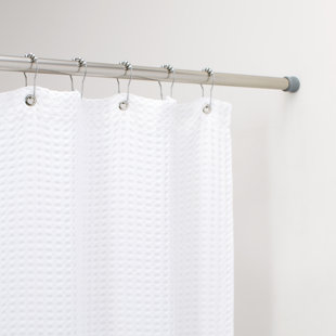 Chrome Shower Curtain Rods You Ll Love In 2020 Wayfair