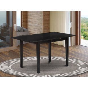 black butterfly leaf table