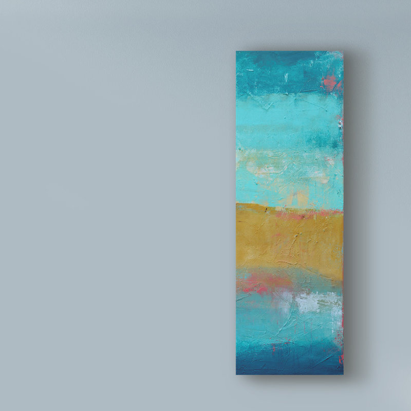 Ebern Designs Riviera Bay Ii Acrylic Painting Print On Wrapped