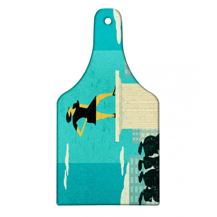 East Urban Home Glass Boss Lady Cutting Board Wayfair
