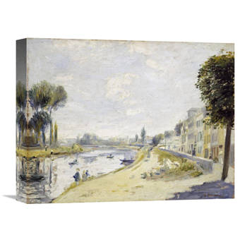 Road to Louveciennes by Pierre-Auguste Renoir Giclee Fine Art Repro on Canvas