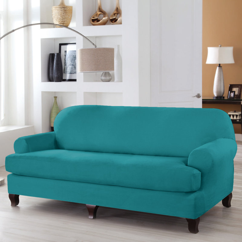 Red Barrel Studio T Cushion Sofa Slipcover Reviews Wayfair