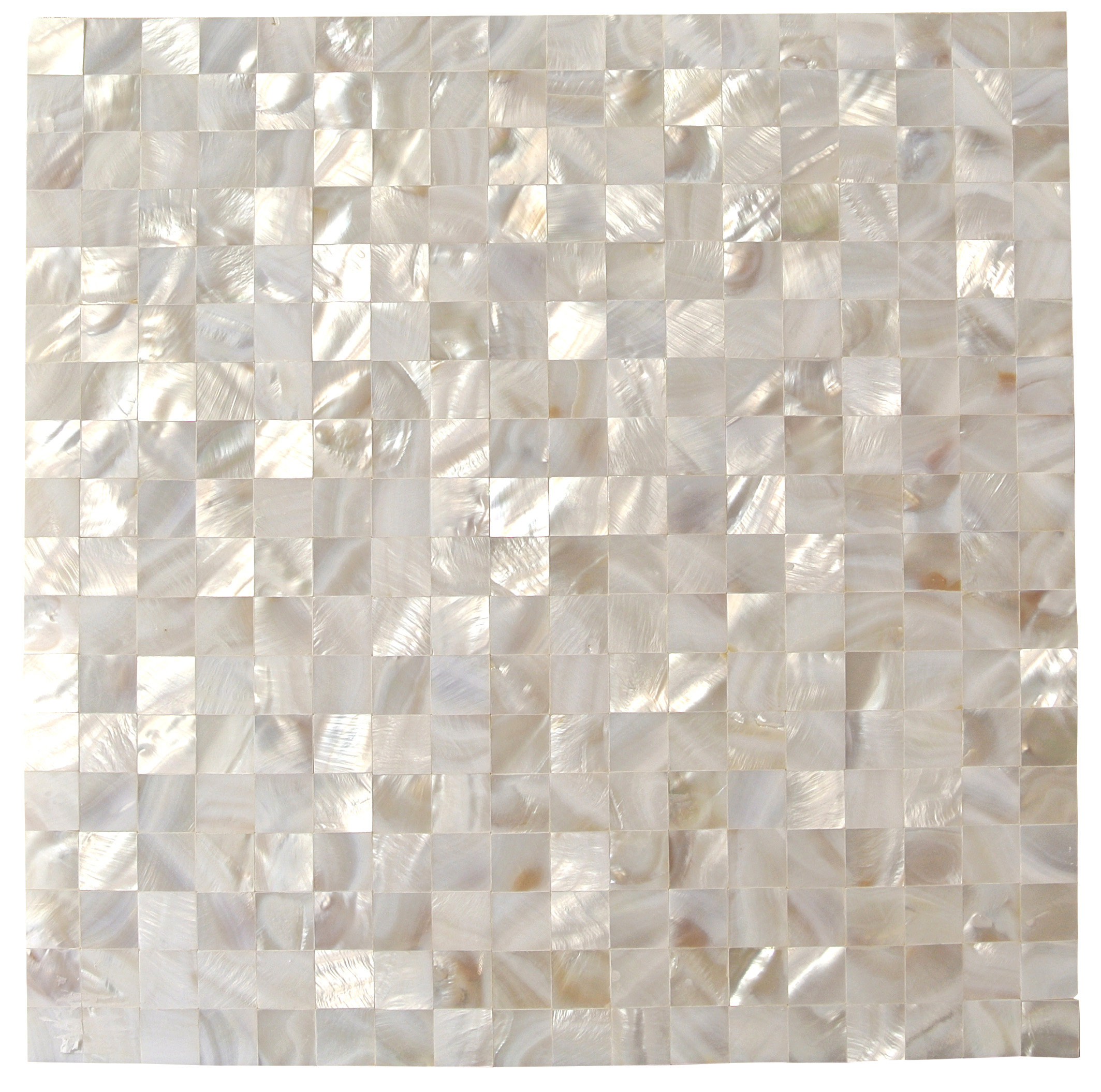 Splashback Tile Lokahi 66 X Gl Pearl Shell Mosaic Splashback Tile Lokahi 66 X Gl Pearl Shell Mosaic In White Reviews Wayfair