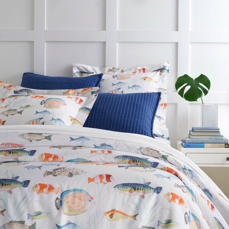 Pine Cone Hill Happy Fish Duvet Cover Set Wayfair