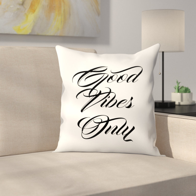 East Urban Home Inspirational Quote Throw Pillow Wayfair