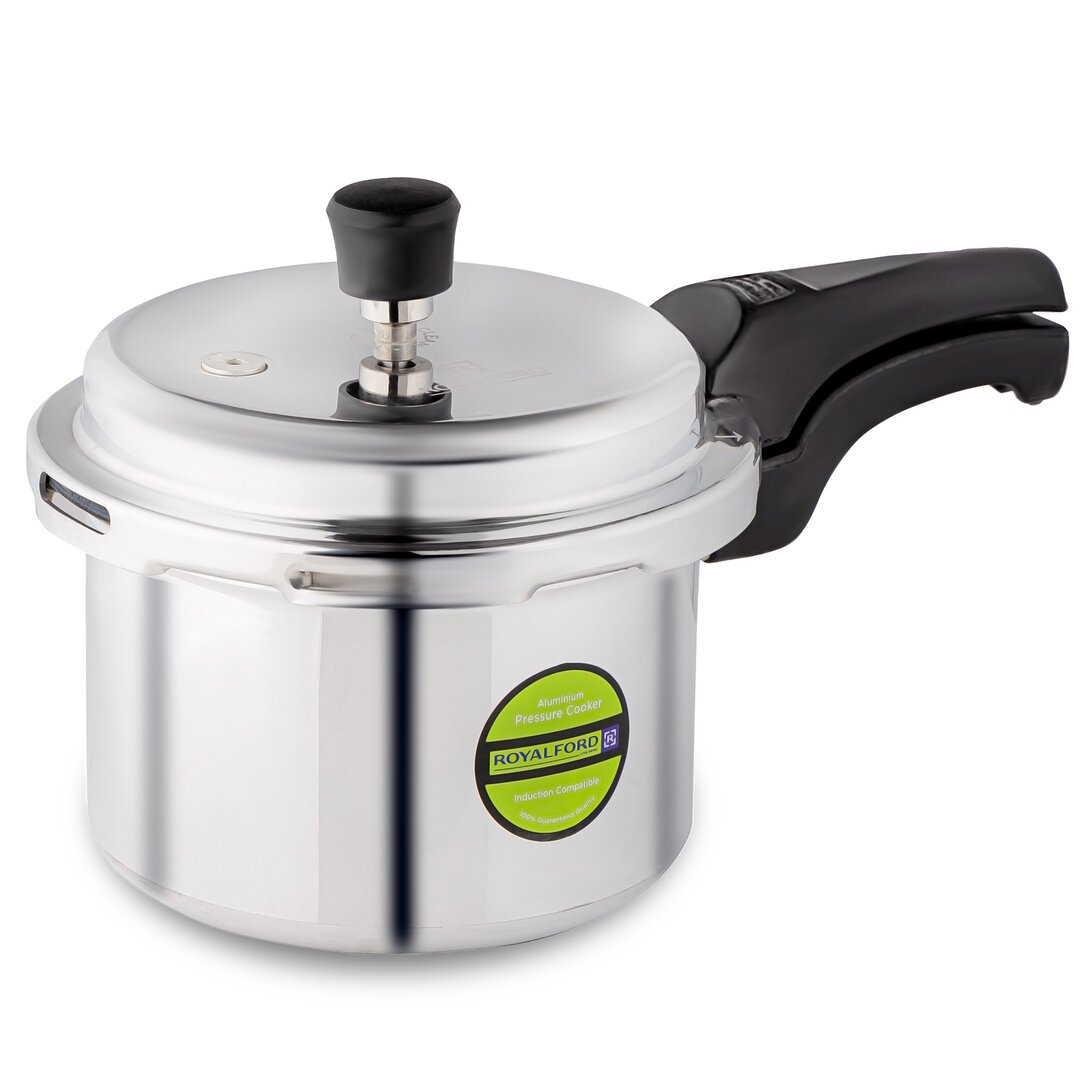 3L Pressure Cooker Aluminium Casserole Stock Pot Induction