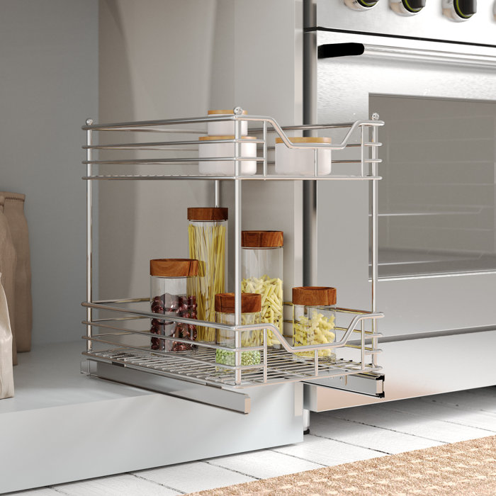 Rebrilliant Cassity 2 Tier Sliding Pull Out Drawer Reviews