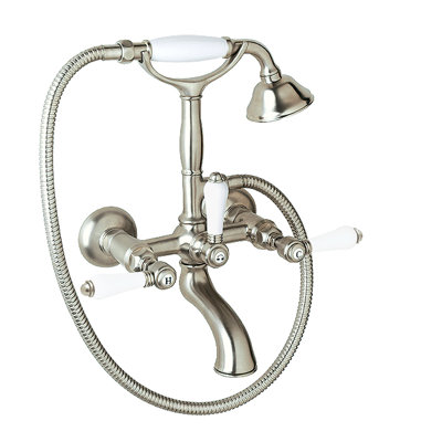Rohl A1401lp Country Bath Wall Mount Exposed Tub Filler Faucet