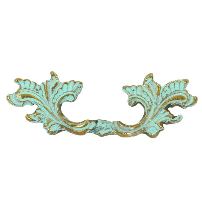 Cabinet Drawer Deco Square Knobs Antique English Knob