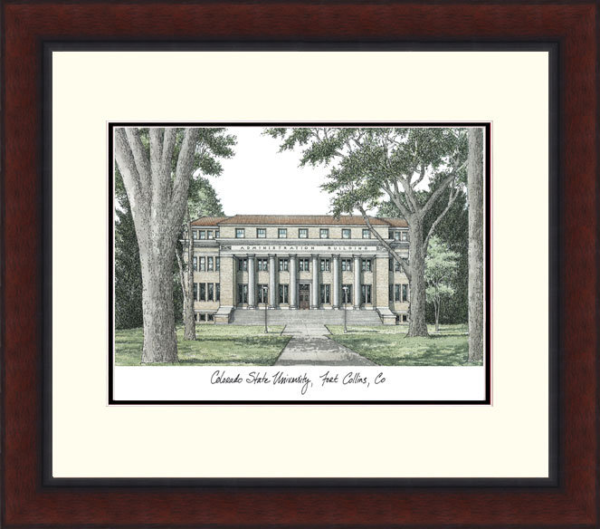 Campus Images Ncaa Colorado State Rams Legacy Alumnus Lithograph Picture Frame Wayfair
