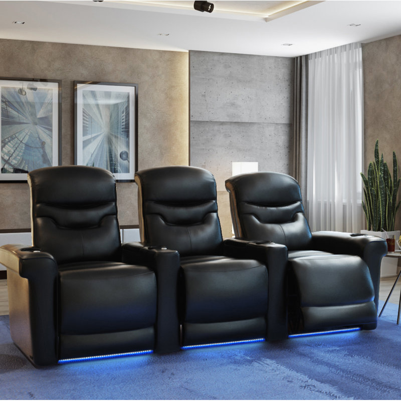 Leather Home Theater Sofa