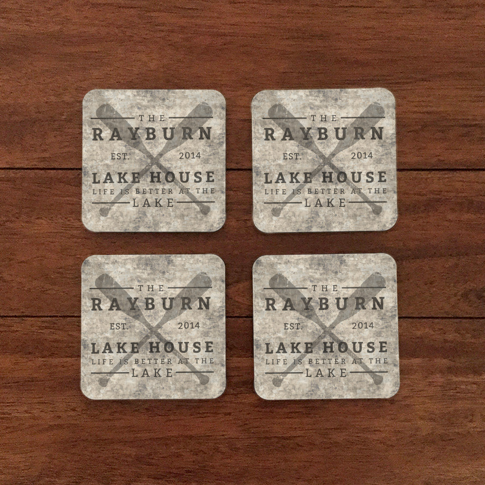 personalized sandstone coasters