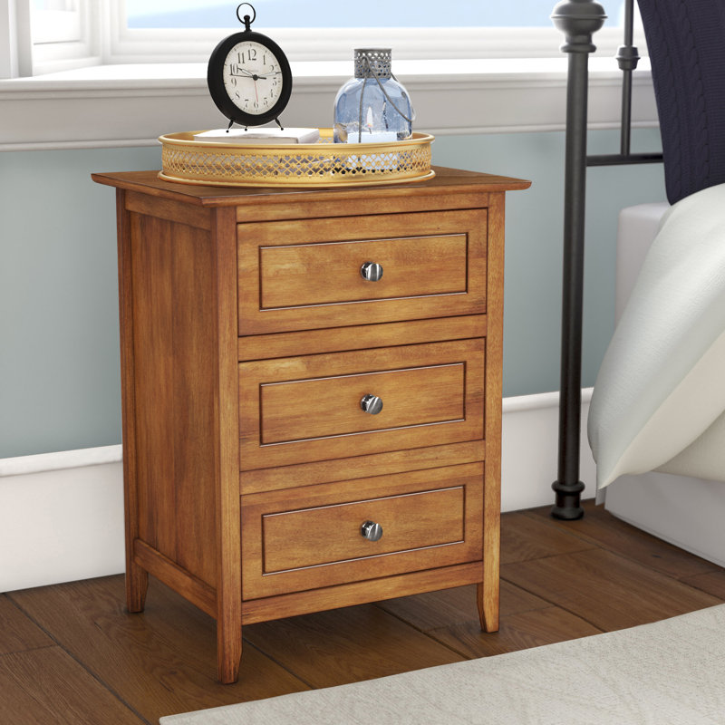 Ovellette 3 Drawer Nightstand