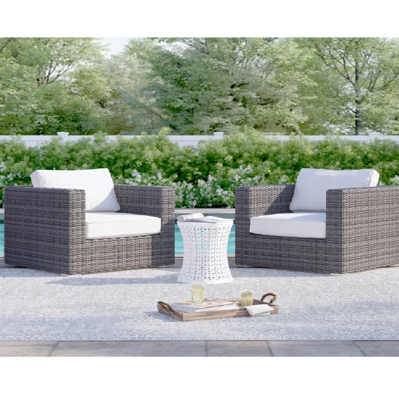 Almyra Patio Chair With Cushions Reviews Joss Main