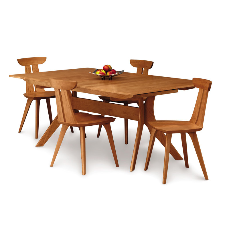 Copeland Furniture Estelle Solid Wood Slat Back Side Chair Estelle Solid Wood Slat Back Side Chair