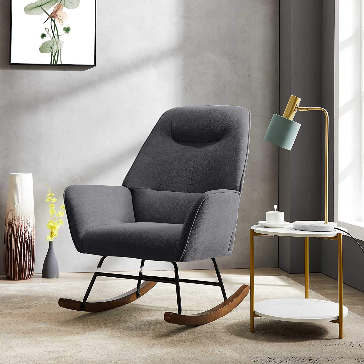 George Oliver Guarani Rocking Chair Reviews Wayfair George Oliver Guarani Rocking Chair Reviews Wayfair