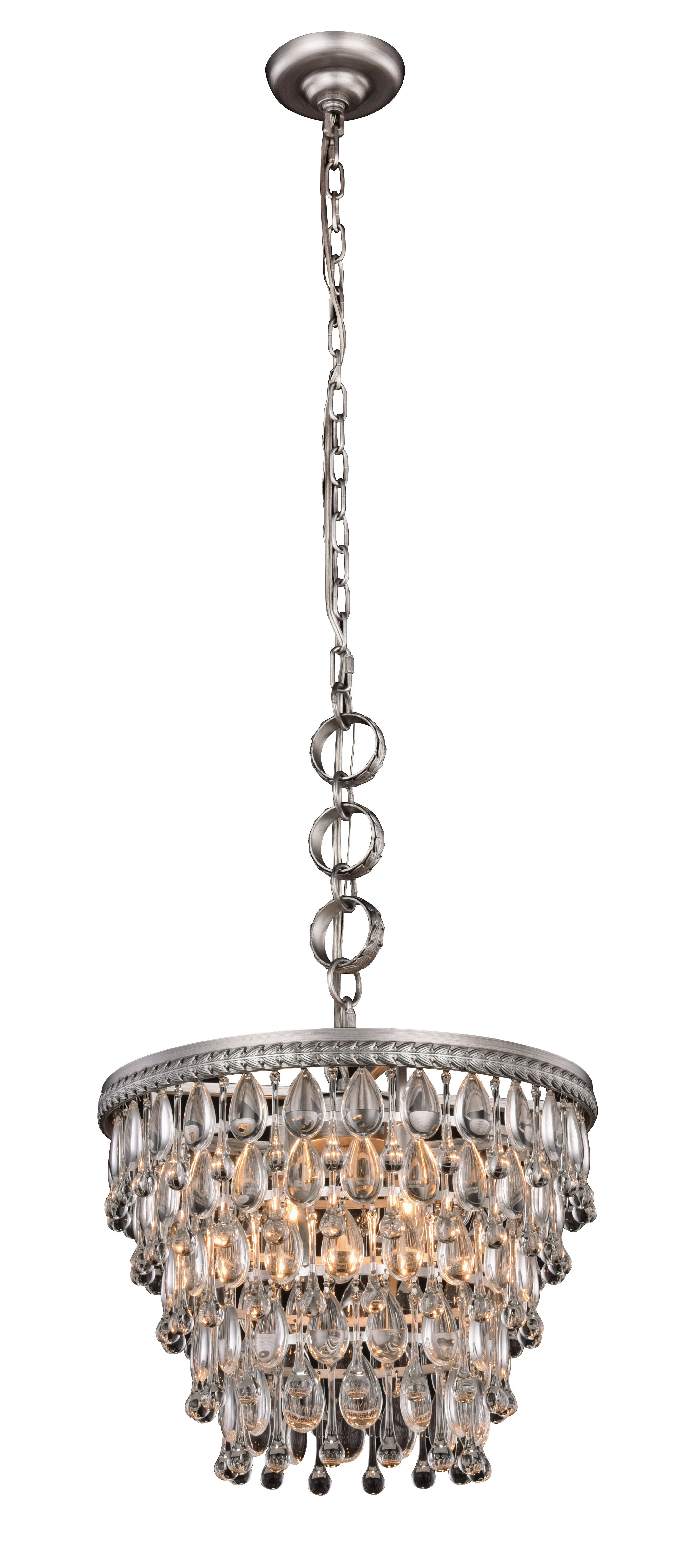 Willa Arlo Interiors Esmeraude 4 Light Crystal Chandelier Wayfair