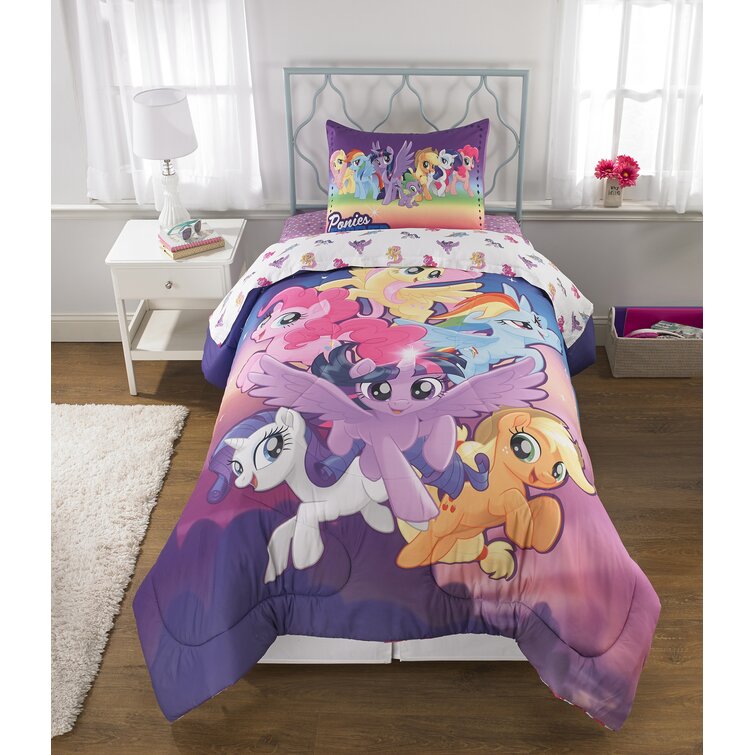 My Little Pony Adventure Single Girls PINK Bedroom Duvet Quilt Cover Set Gift