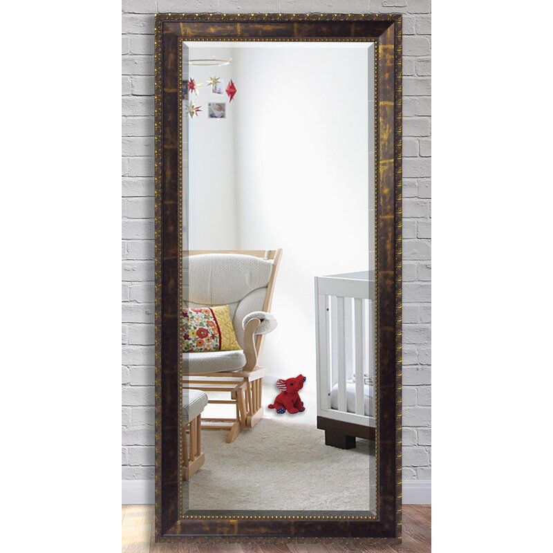 Brayden Studio Copper Bronze Beveled Wall Mirror | Wayfair