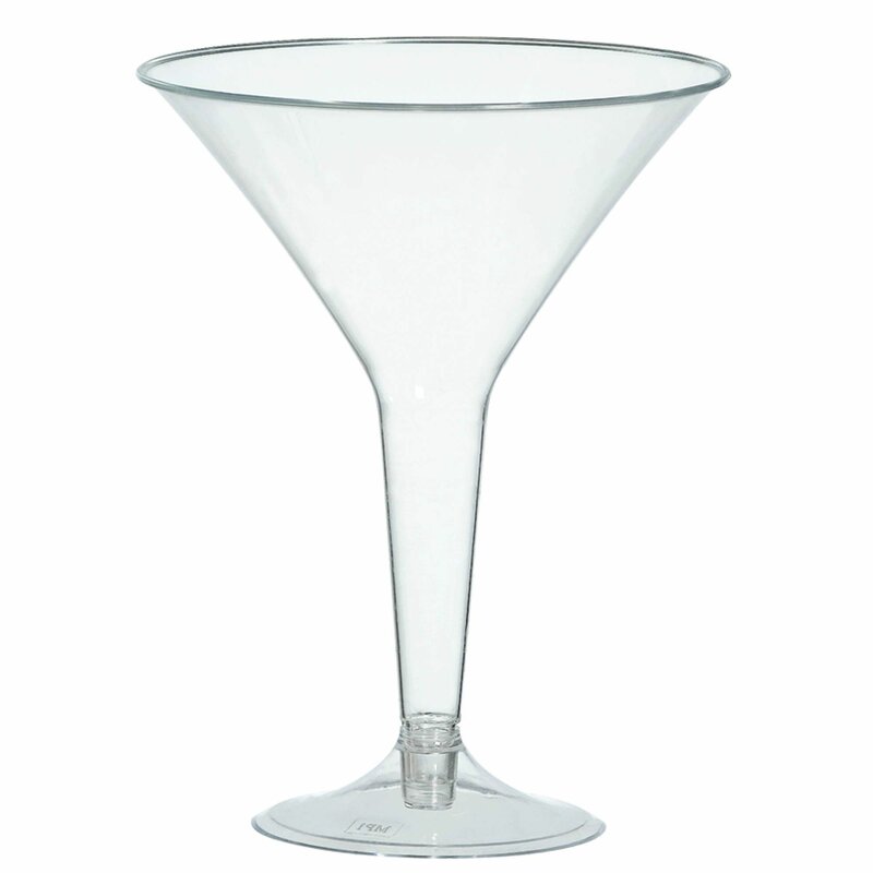 party plastic cocktail glasses