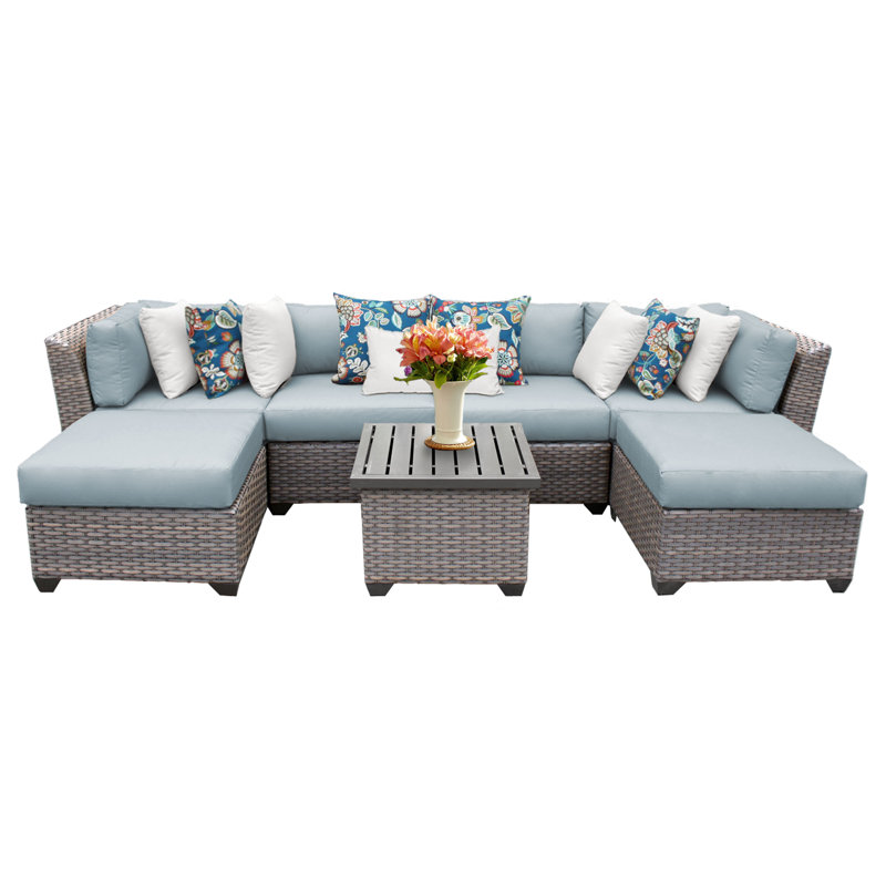 Kenwick 7 Piece Sectional Seating Group with Cushions & Reviews Joss