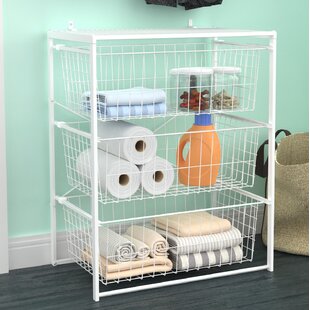 Design Ideas Mesh Metal Storage Saver Divided Bin Small and Large 