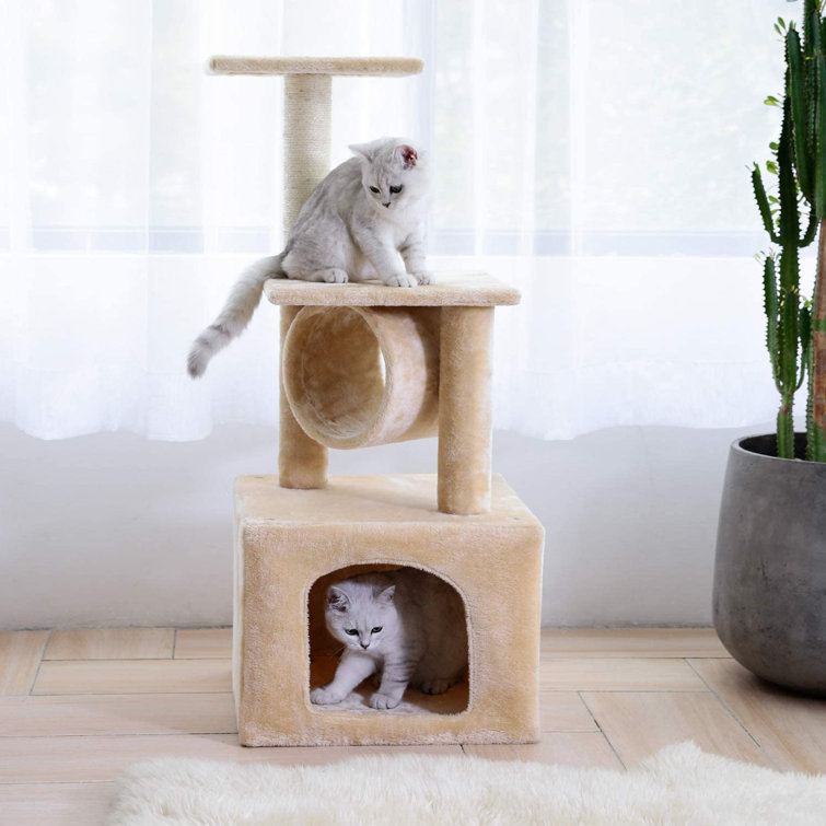 double cat tower