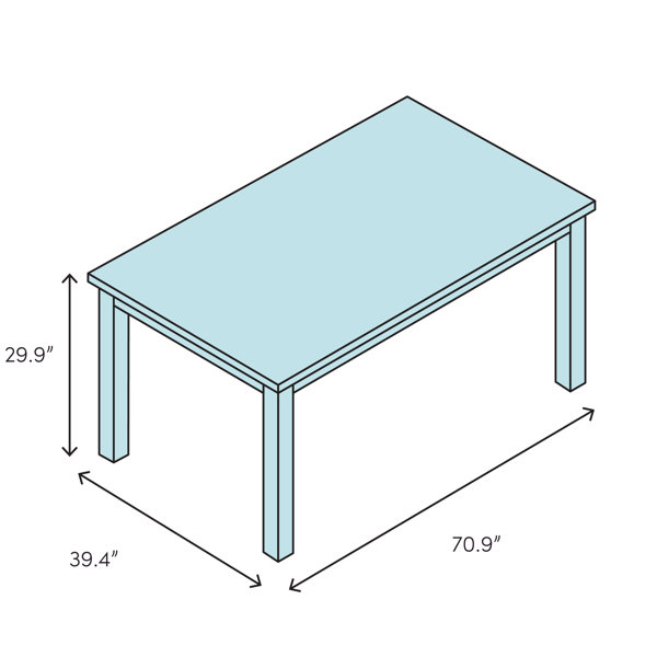 Latitude Run Behren Dining Table Wayfair