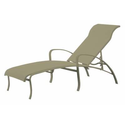 Spinnaker Reclining Chaise Lounge Tropitone Finish Shell Fabric Mia Ii