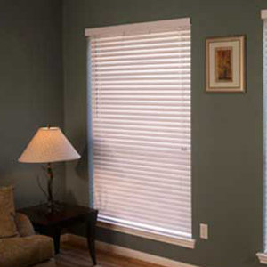 White Venetian Blind
