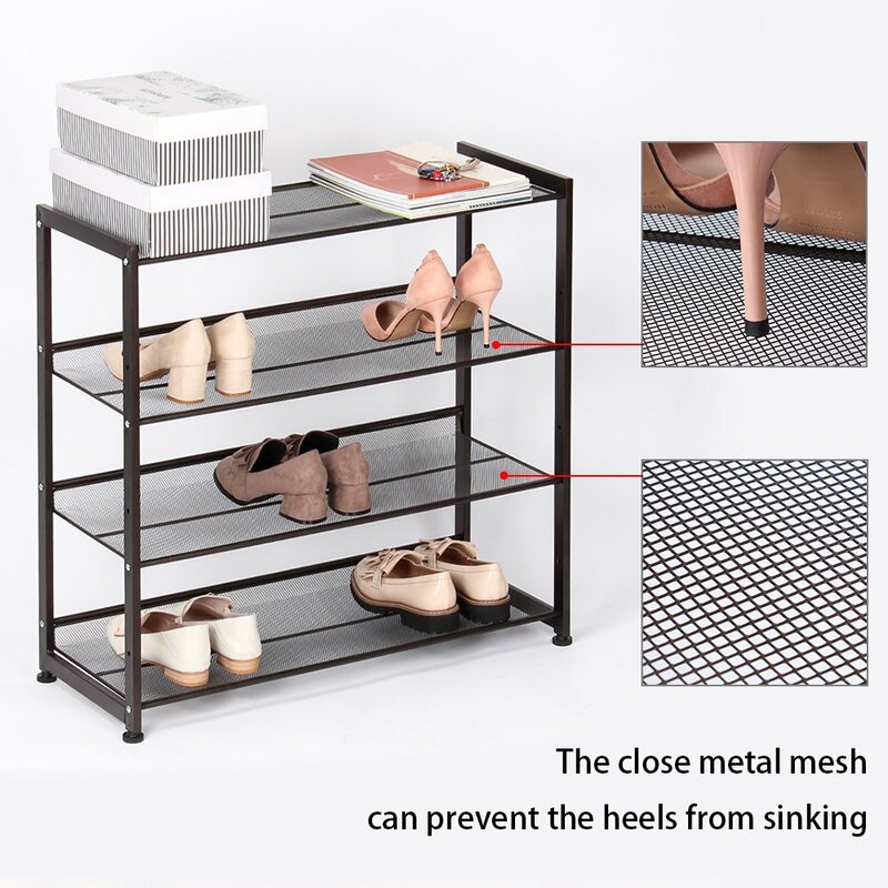 Rebrilliant Nex 16 Pair Shoe Rack Wayfair