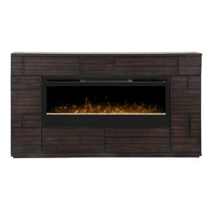 Markus Media Console Wall Mounted Electric Fireplace