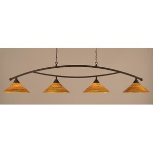 Bow 4-Light Kitchen Island Pendant