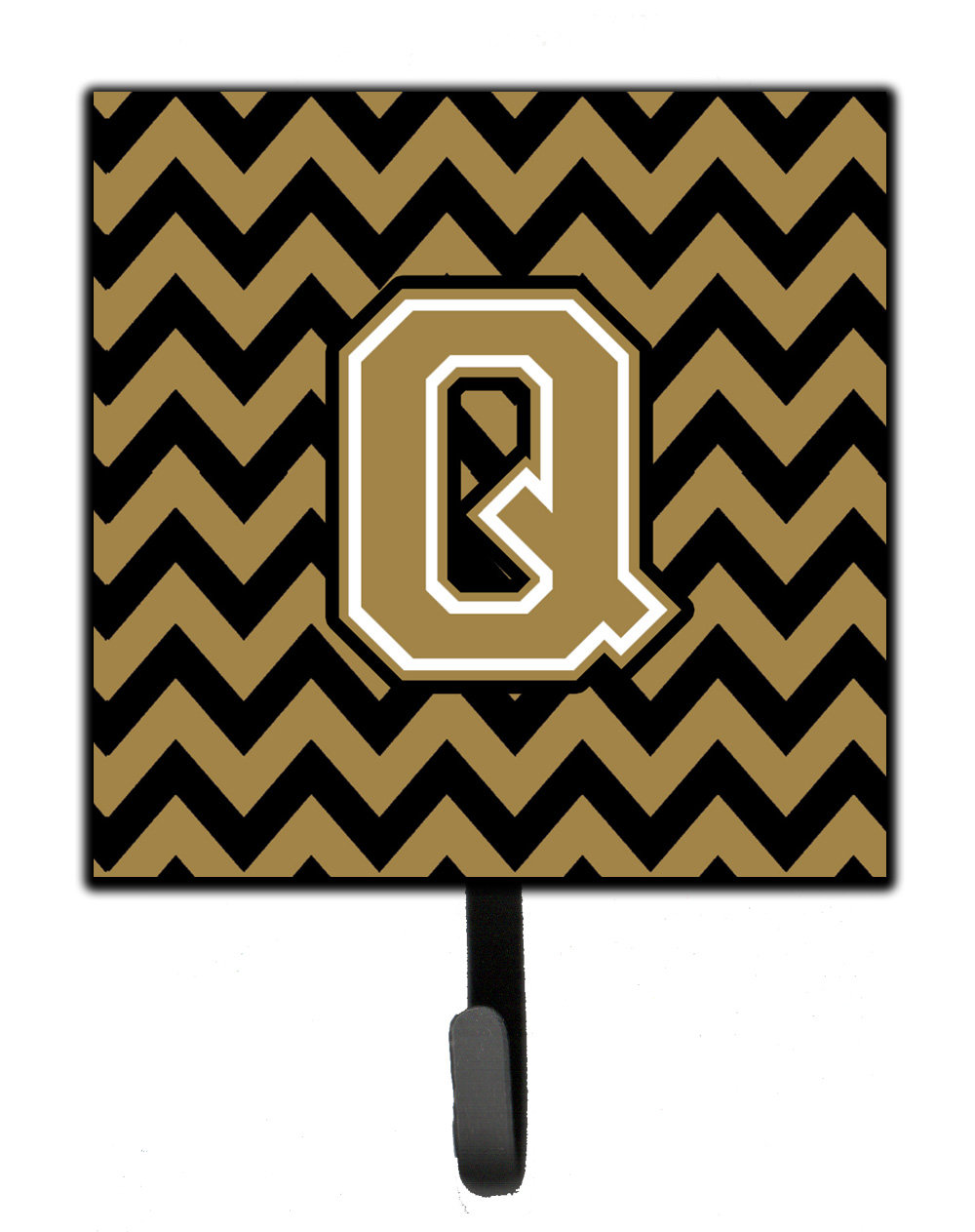 Ebern Designs Plessis Letter C Chevron Garnet Wall Key Organizer With Key Hooks Wayfair