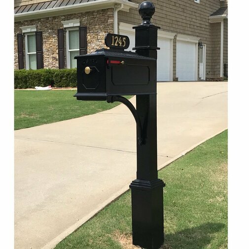 Addresses of Distinction Williamsburg Estate Mailbox with Post Included ...