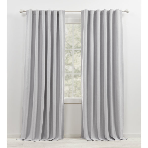 Light Gray Linen Curtains Wayfair