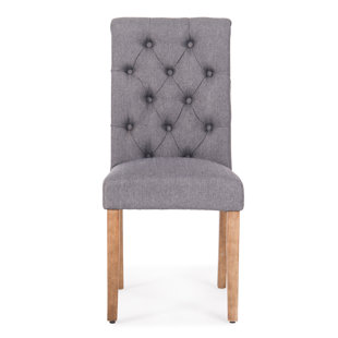 Dark Gray Tufted Dining Chair Wayfair Quickview