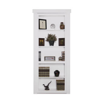 Invisidoor Wood Finish Pivot Hidden Door Wayfair