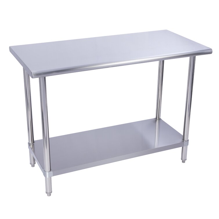 Restaurant Supply Depot Stainless Steel Work Table With Undershelf Wayfair