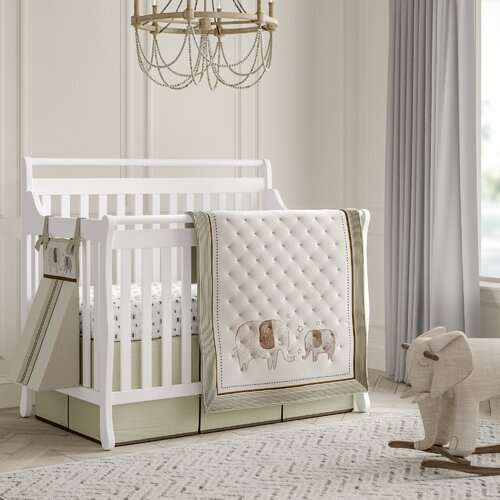 elephant crib set