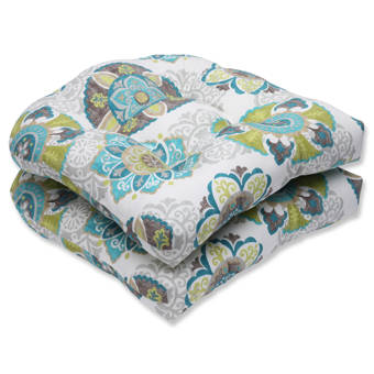 Bay Isle Home Vada Opal Reversible Indoor Outdoor Rocking Chair Cushion
