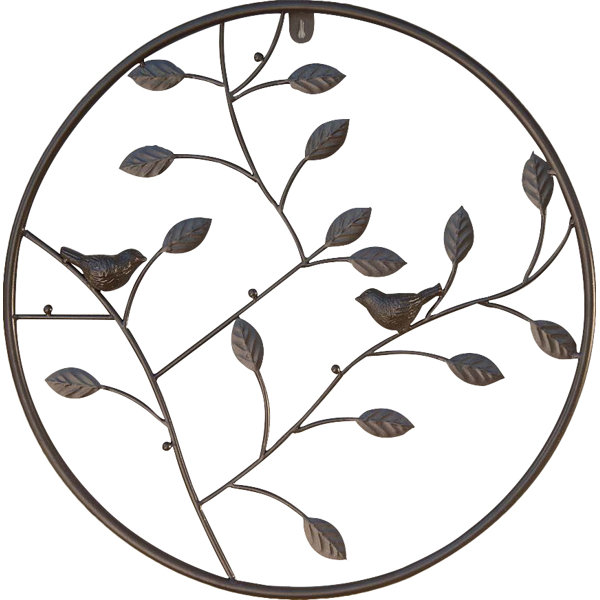 Circle Wall Decor plow & hearth birds and branches circle wall decor & reviews | wayfair Circle Wall Decor plow & hearth birds and branches circle wall decor & reviews | wayfair
