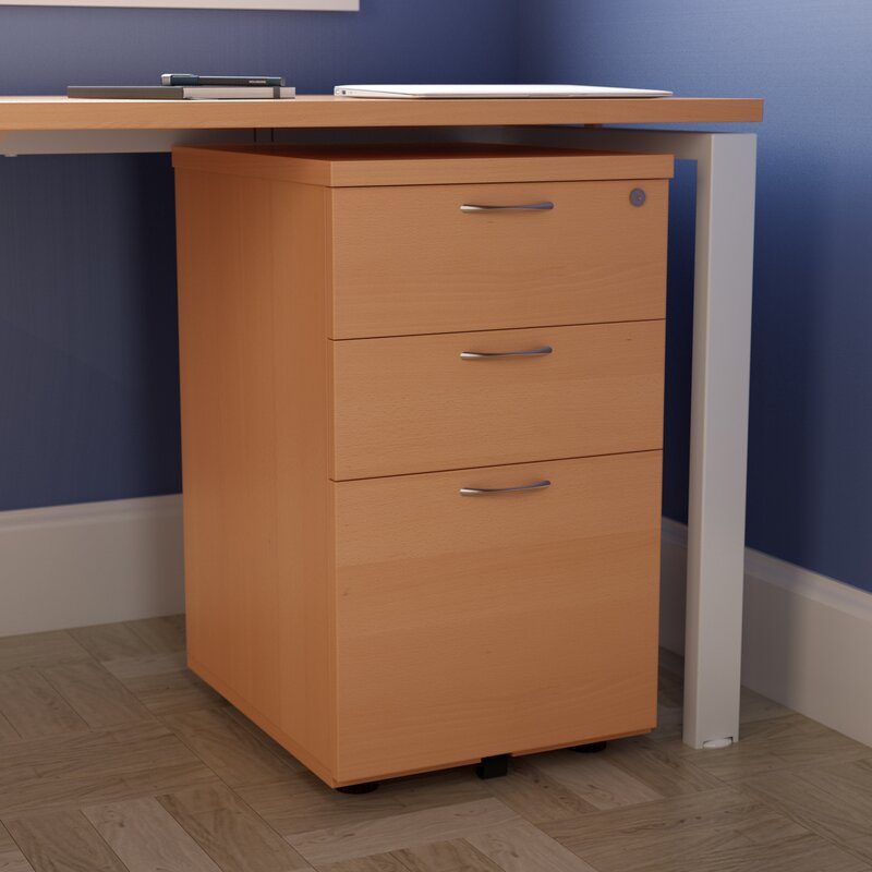 Brayden Studio Under Desk 3 Drawer Filing Cabinet Reviews