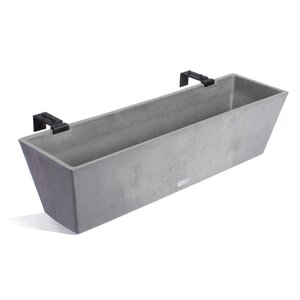 Window Box Plastic Rail Planter