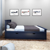 Blue Trundle Kids Beds You Ll Love In 2020 Wayfair