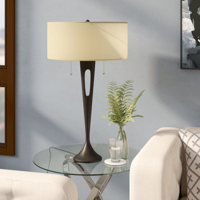 Orren Ellis Katondra 31 5 Antique Dorian Bronze Table Lamp
