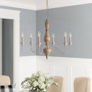 Distressed Finish Wood Chandeliers You Ll Love In 2020 Wayfair